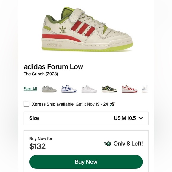 Adidas forum THE GRINCH - Picture 15 of 16